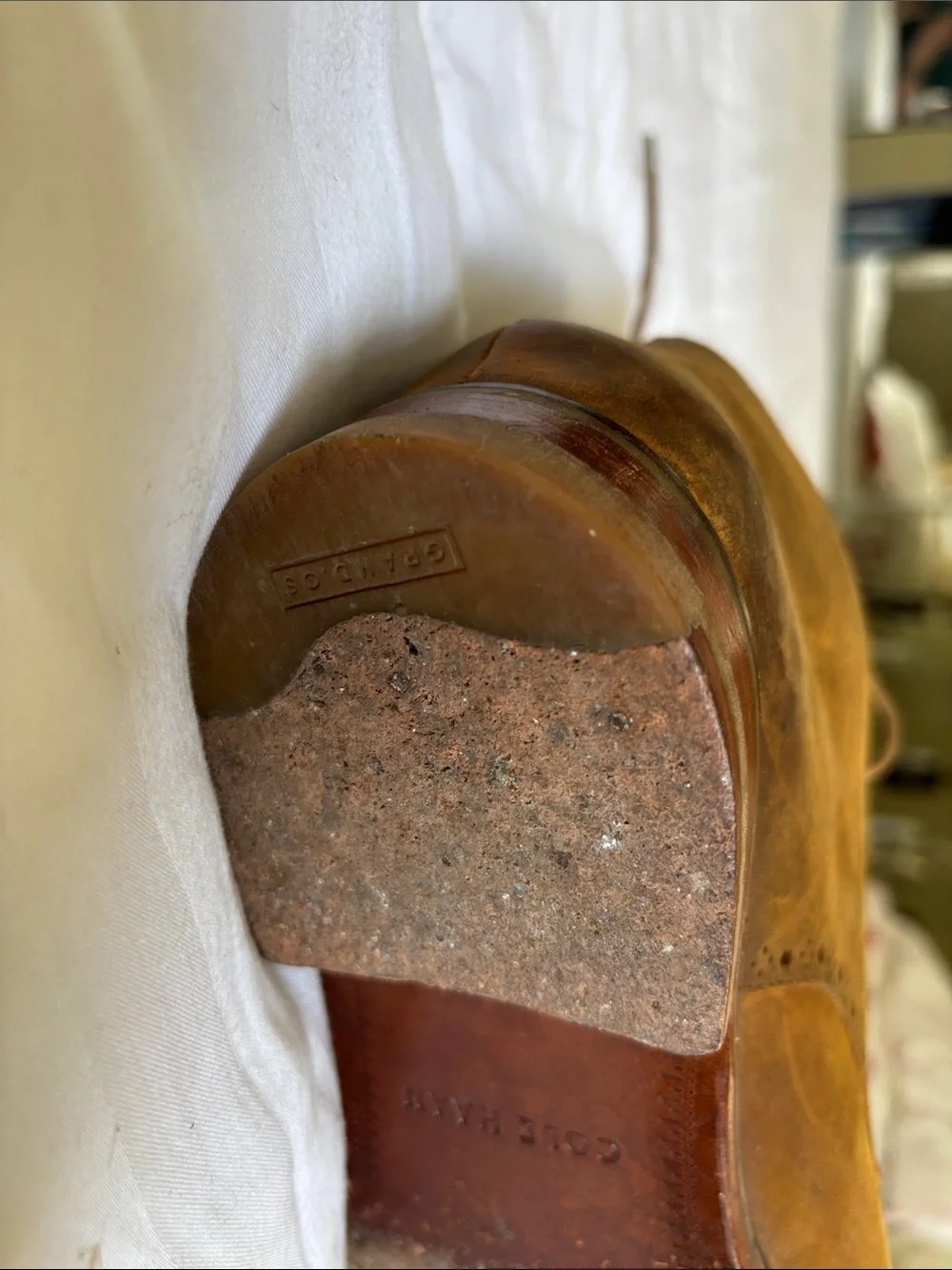 Cole Haan Men’s Desert Chukka Boots Brown Leather Size 10.5